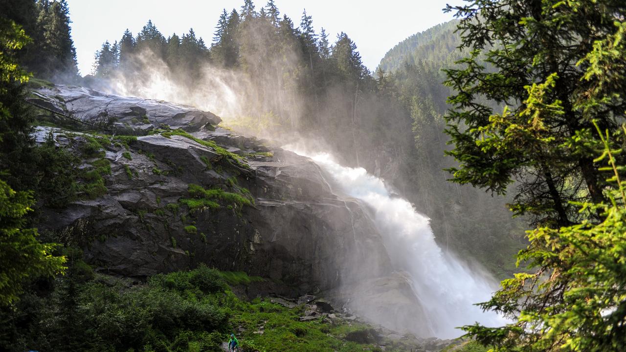 "Drachenjungfrau": Krimmler Wasserfälle