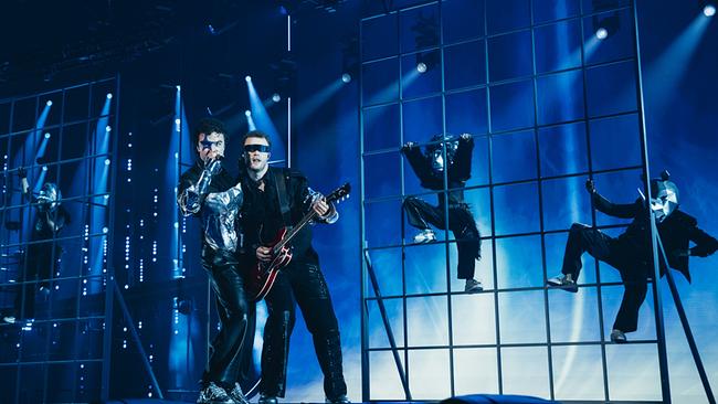 COSMÓ bei seiner zweiten Probe in der Wiener Stadthalle