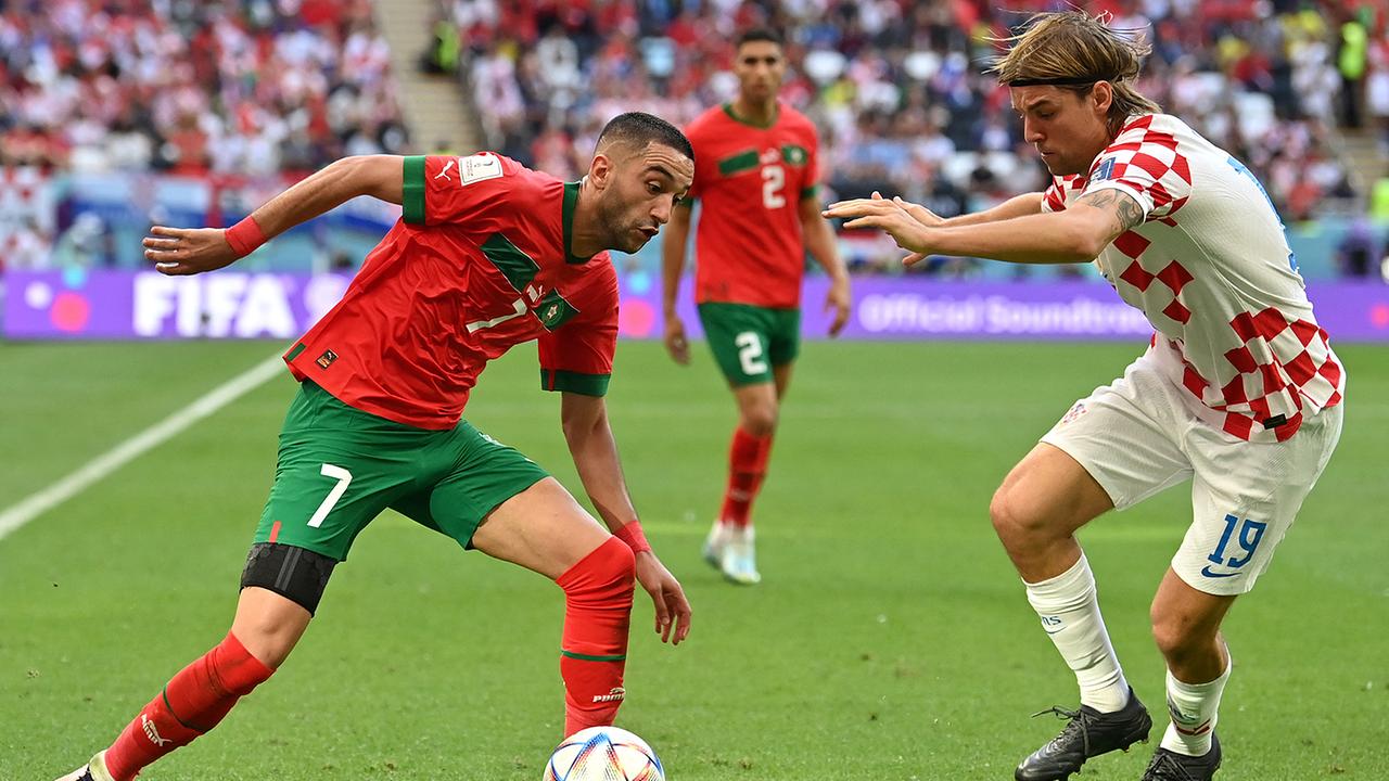 FIFA Fußball WM 2022 Spiel um Platz 3 Kroatien - Marokko Highlights - ORF 1