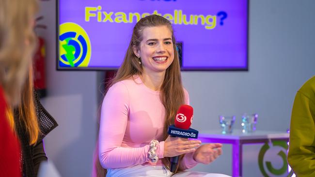 © ORF/Hitradio Ö3/Martin Domkar Frag das ganze Land on Tour in Bregenz: Die Tiroler Influencerin und Autorin Anna Strigl