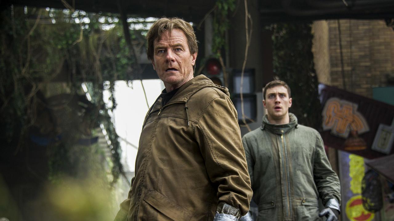 © ORF/Telemünchen/Warner Im Bild: Bryan Cranston (Joe Brody), Aaron Taylor-Johnson (Ford Brody).