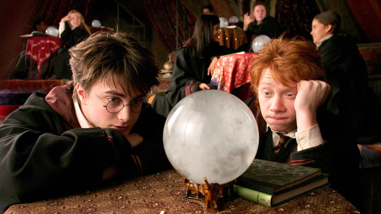 Daniel Radcliffe (Harry Potter), Rupert Grint (Ron Weasley)