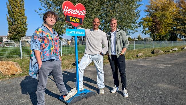 © ORF Herzblatt Taxi: Helmut, Fabiene, Nino