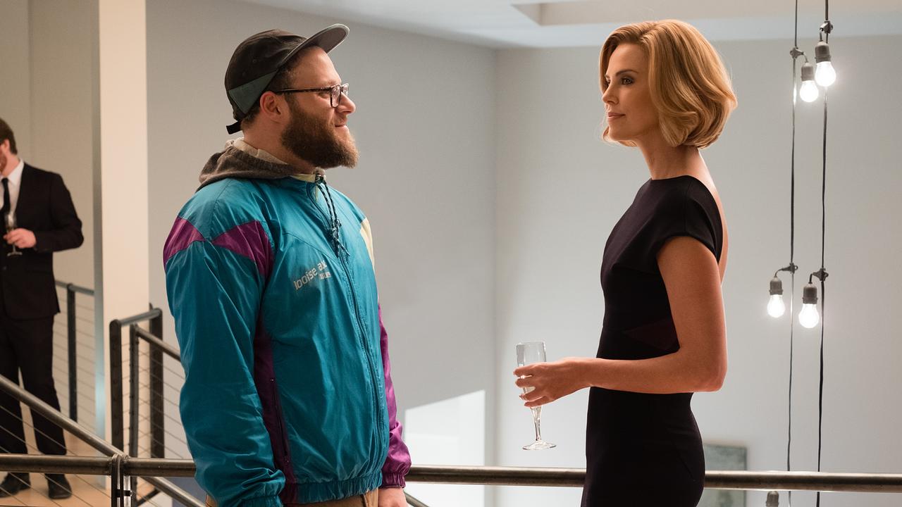 Seth Rogen (Fred Flarsky), Charlize Theron (Charlotte Field)