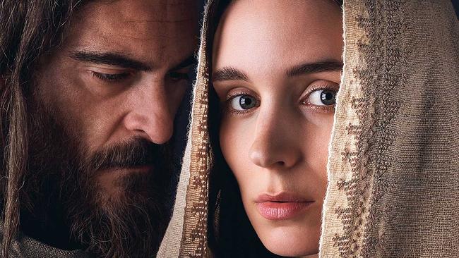 Im Bild: Joaquin Phoenix (Jesus), Rooney Mara (Maria Magdalena).