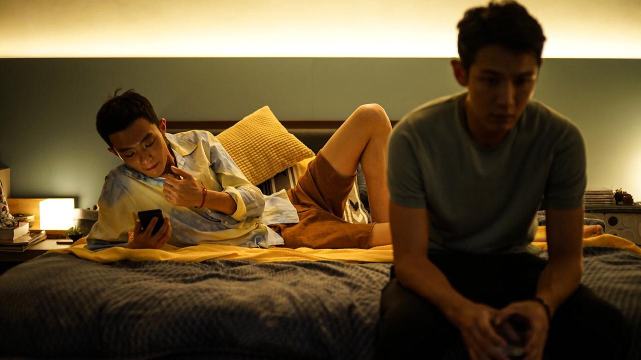 "Moneyboys": Yufan Bai (Liang Long), Kai Ko (Liang Fei)
