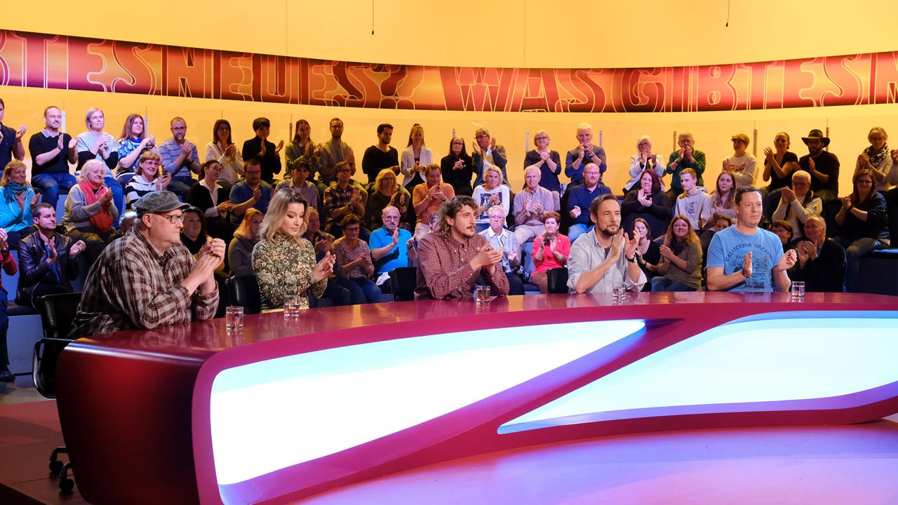 © ORF/Günther Pichlkostner "Was gibt es Neues? - Highlights 2022": Günther Lainer, Malarina, Berni Wagner, Rudi Schöller, Alex Kristan