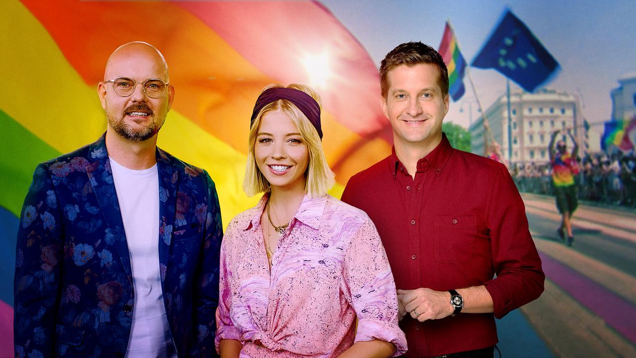 "Regenbogenparade 23 - Pride and Party. Live dabei.": Fanny Stapf, Jürgen Pettinger, Oliver Polzer