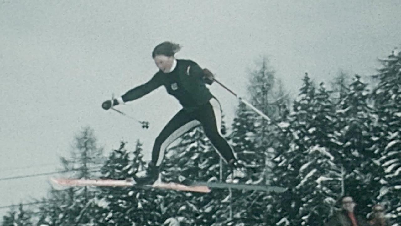 "Annemarie Moser-Pröll - Die Jahrhundertsportlerin wird 70": Ski-Legende Annemarie Moser-Pröll in jungen Jahren