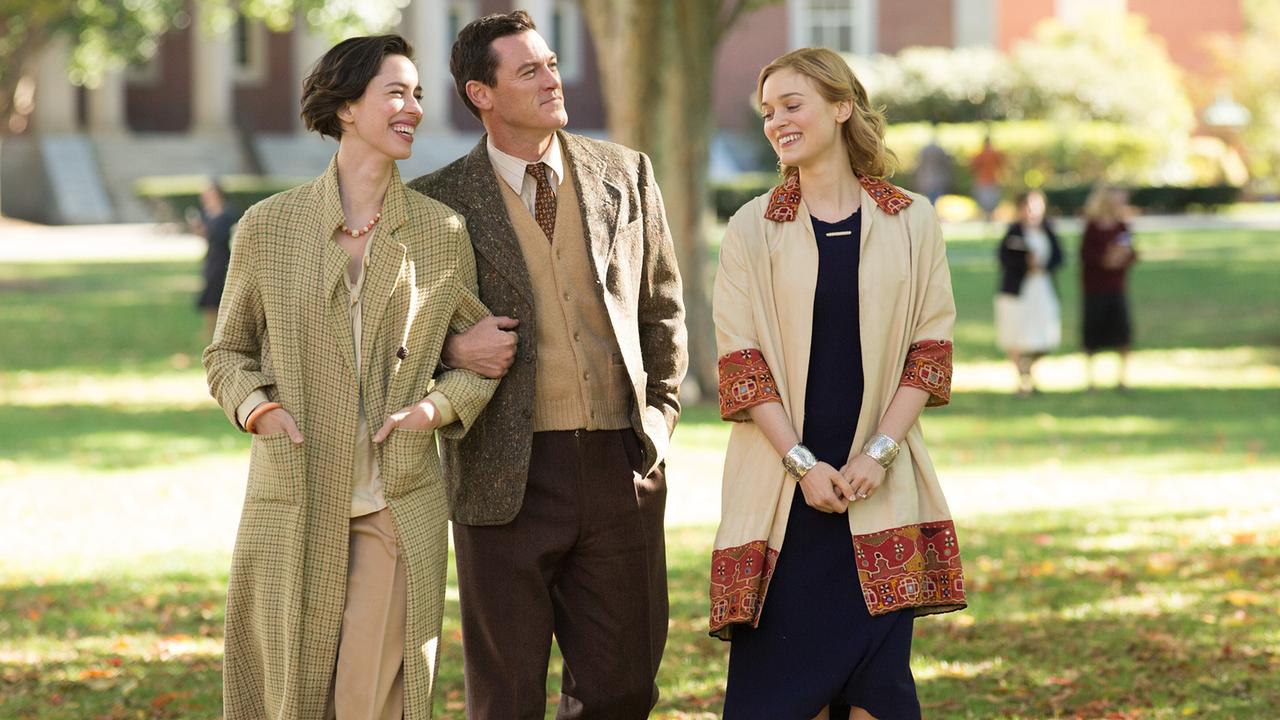 Rebecca Hall (Elizabeth Marston), Luke Evans (Dr. William Moulton Marston), Bella Heathcote (Olive Byrne)