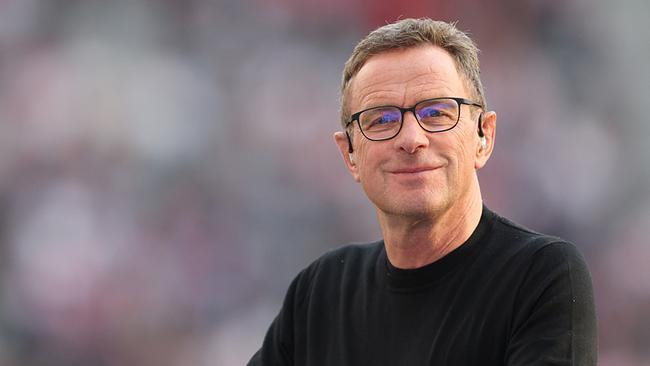 Football manager Ralf Rangnick looks on ahead the German Supercup football match between RB Leipzig and FC Bayern Munich in Leipzig, on July 30, 2022. 