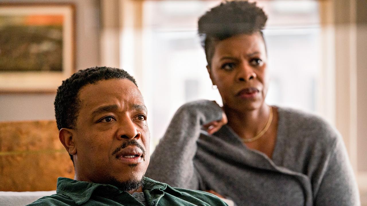 Im Bild: Russell Hornsby (Lincoln Rhyme), Roslyn Ruff (Claire).