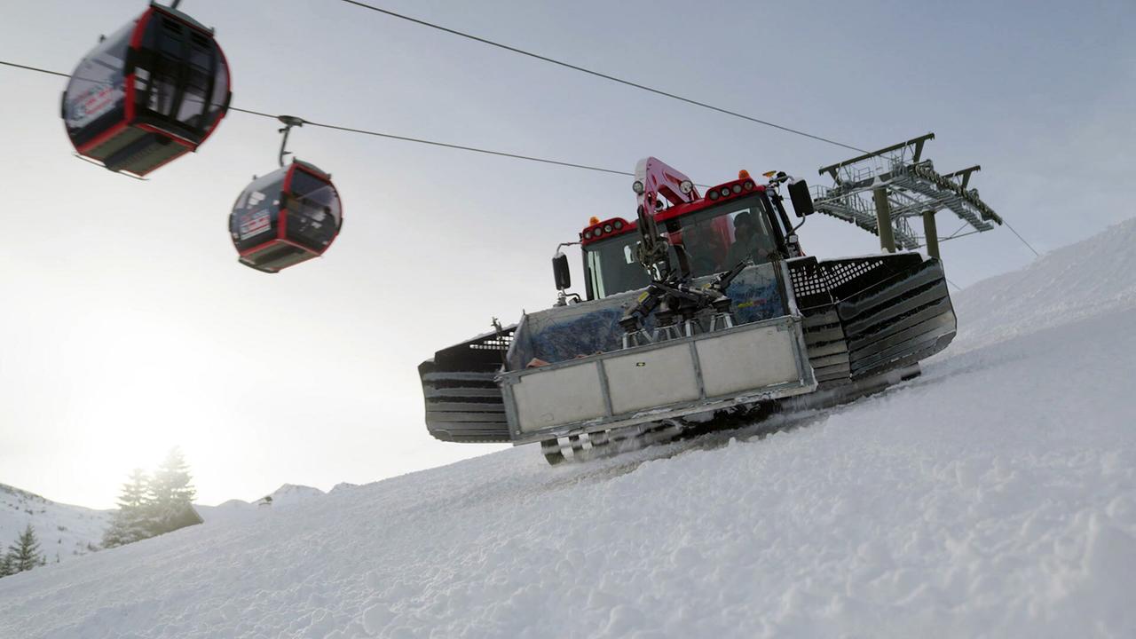 Saalbach Unplugged: Pistenpräparation