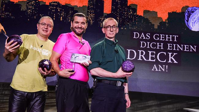 Peter Weinberger, Martin Puntigam und Günther Paal alias Gunkl