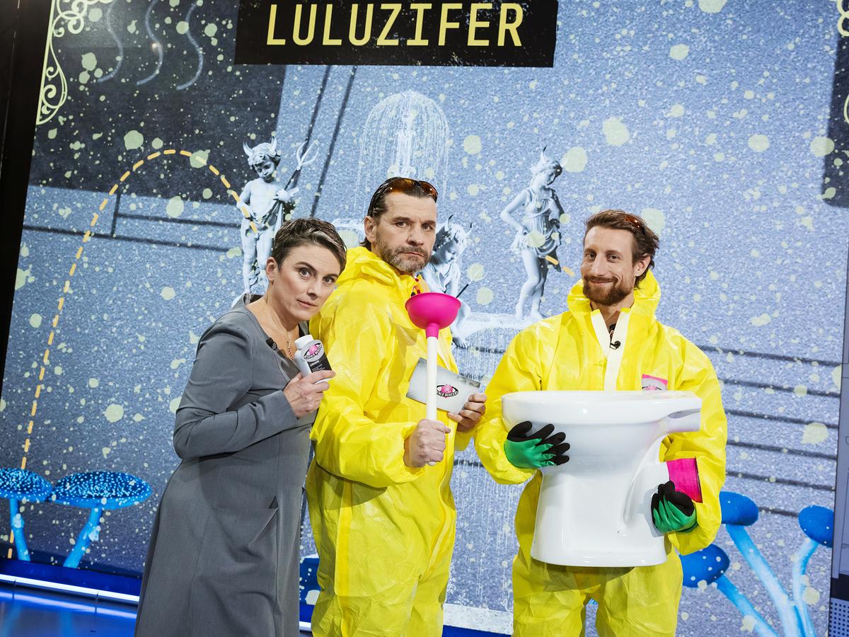 © ORF/Regine Schöttl Science Busters - Wer nichts weiß muss alles glauben: Elisabeth Oberzaucher, Martin Puntigam, Martin Moder