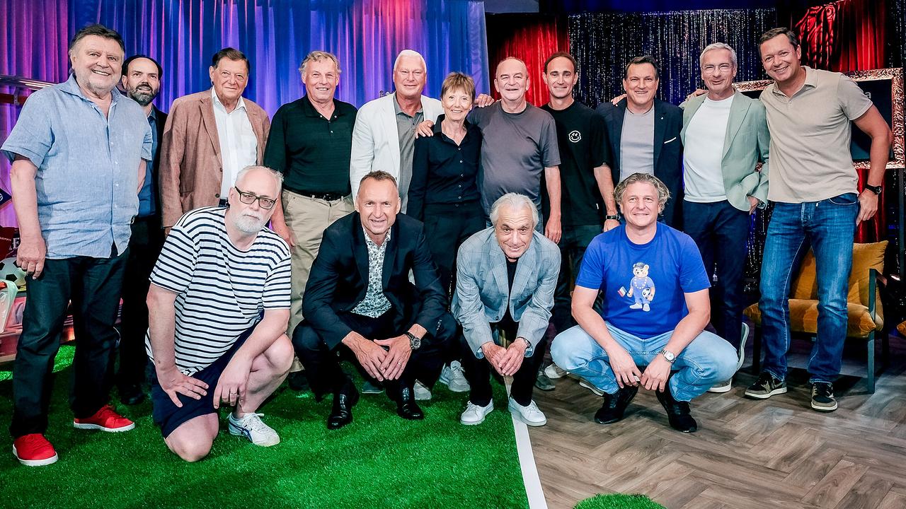 "Seitenwechsel-Spezial zum 70. Geburtstag von Herbert Prohaska": Peter Hörmannseder, Toni Pfeffer, Hans Huber, Peter Moizi, Lukas Resetarits, Robert Stachl, Ernst Wolner, Karl Daxbacher, Toni Polster, Annemarie Moser-Pröll, Herbert Prohaska, Gernot Kulis, Andi Herzog, Rainer Pariasek, Alex Kristan
