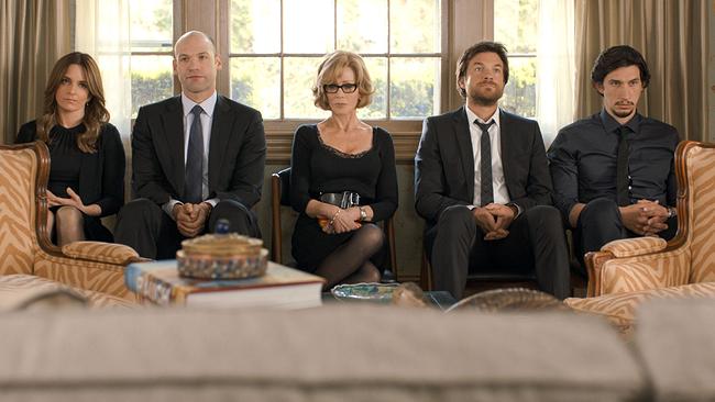 Tina Fey (Wendy Altman), Corey Stoll (Paul Altman), Jane Fonda (Hillary Altman), Jason Bateman (Judd Altman), Adam Driver (Phillip Altman)