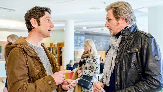"Soko Donau - Ausgetrickst": Andreas Kiendl (Klaus Lechner), Carl Ribarski (Stefan Jürgens)