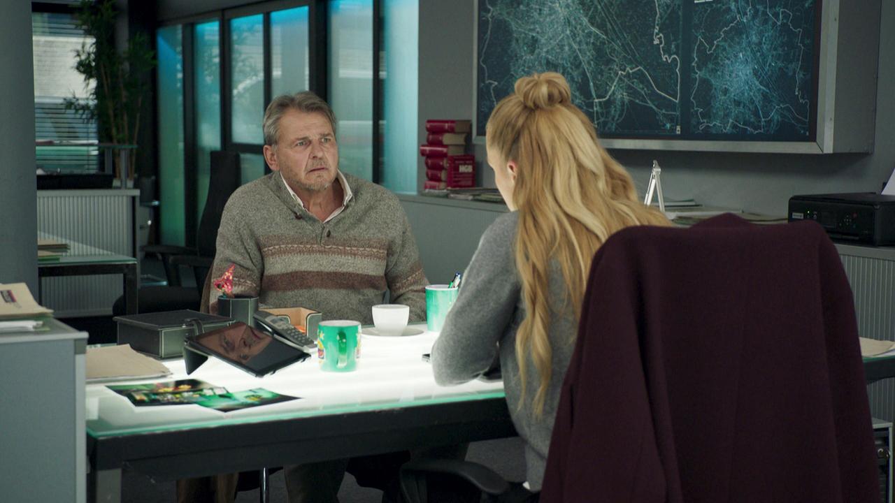 "Soko Donau - Ewiges Leben": Peter Scholz (Kurt Stiegler), Lilian Klebow (Penny Lanz)