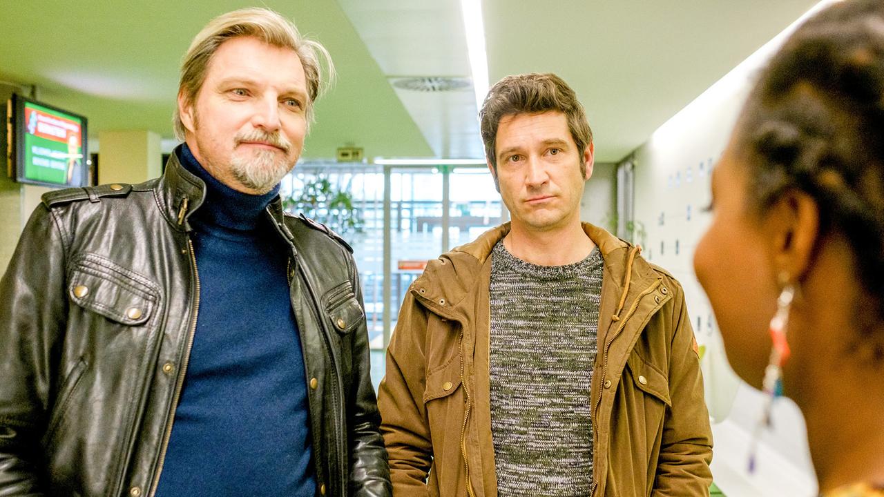 "Soko Donau - Ewiges Leben": Stefan Jürgens (Carl Ribarski), Andreas Kiendl (Klaus Lechner), Christine Grant (Kira Kudenko)