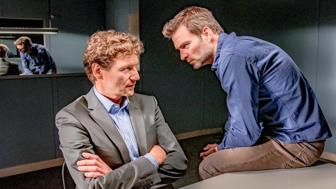 "Soko Kitzbühel - Der Mann, der vom Himmel fiel": Thomas Unger (Werner Pettnauer), Jakob Seeböck (Lukas Roither)