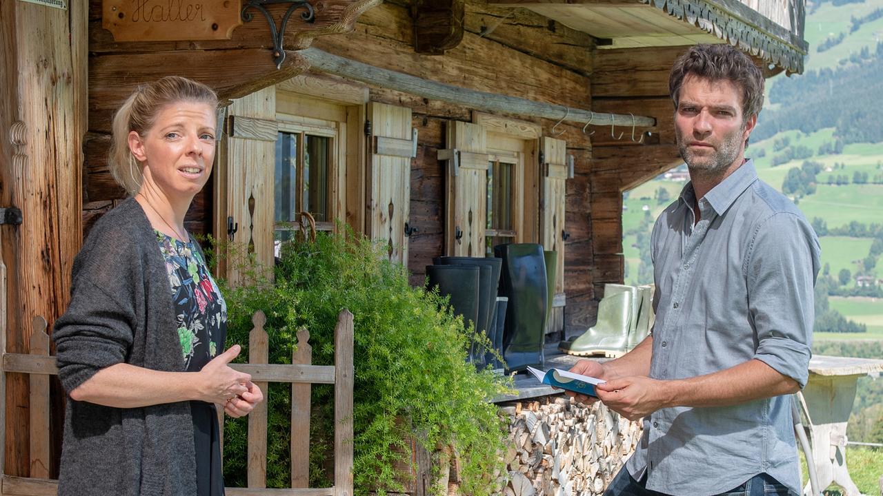 "Soko Kitzbühel - Goldrausch": Karin Lischka (Margit Söller), Jakob Seeböck (Lukas Roither)