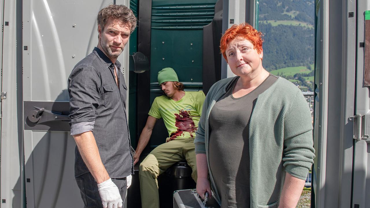 "Soko Kitzbühel - In Medias Res": Jakob Seeböck (Lukas Roither), Veronika Polly (Dr. Stefanie Löcker)