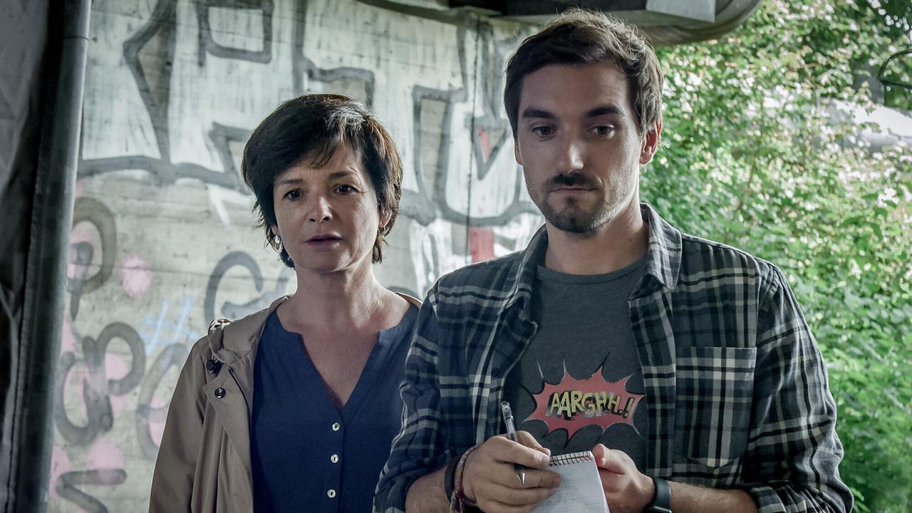 "Soko Linz - Die Unsichtbaren": Katharina Stemberger (Joe), Daniel Gawlowski (Ben)