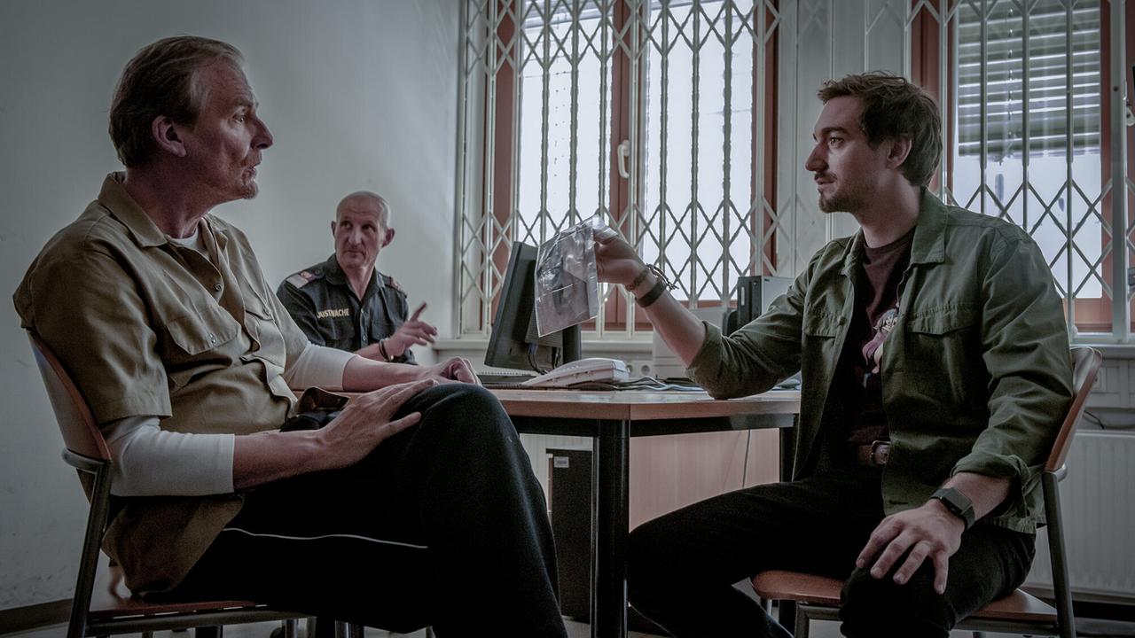 "Soko Linz - Der Linz Ripper": Thomas Pohn (Louis Stadler, li.), Daniel Gawlowski (Ben, re.)