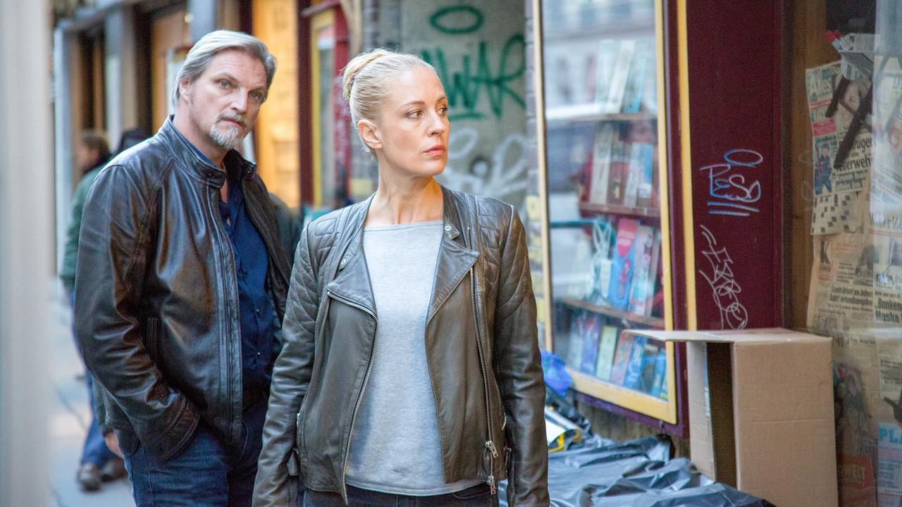 Soko Donau: Stefan Jürgens (Carl Ribarski), Lilian Klebow (Penny Lanz)