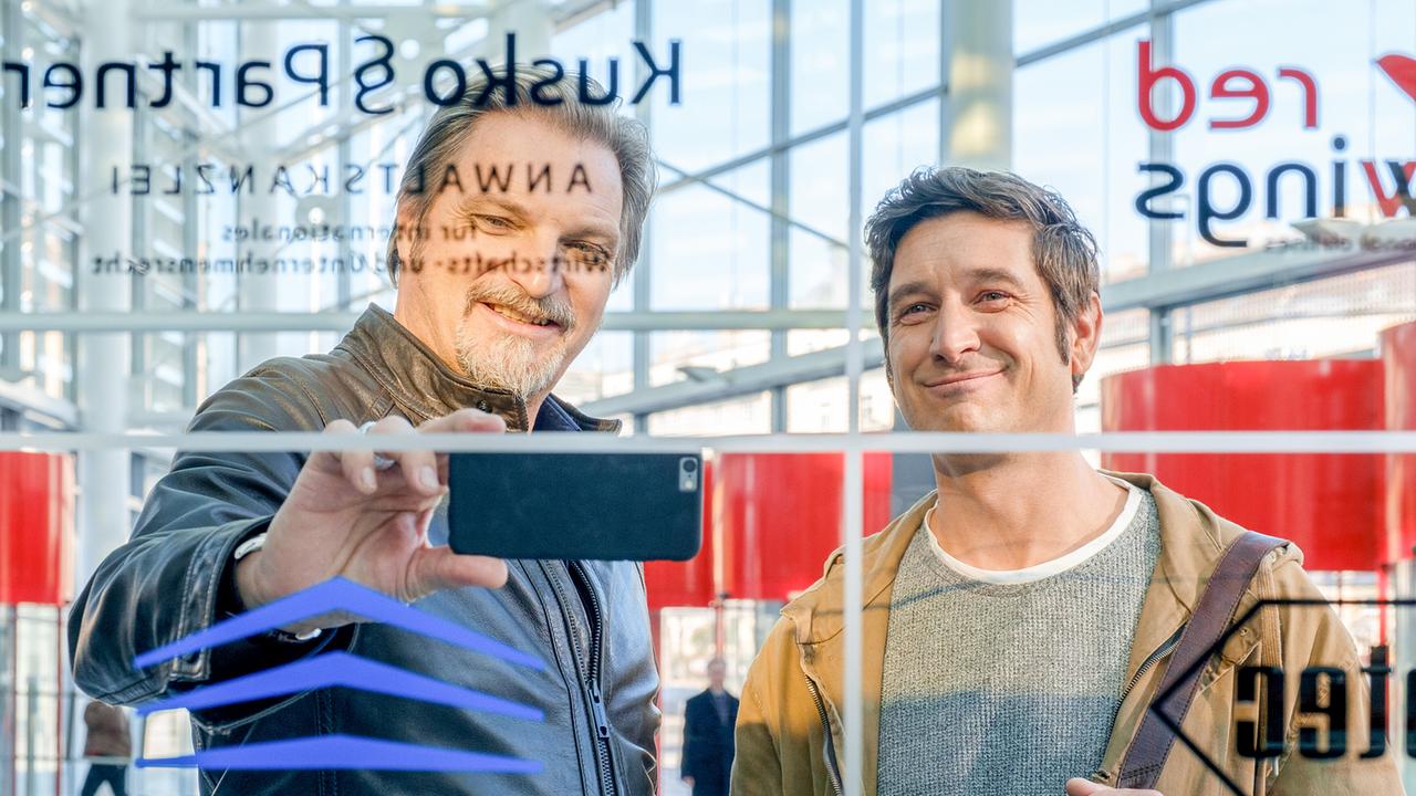 Soko Donau: Stefan Jürgens (Carl Ribarski), Andreas Kiendl (Klaus Lechner)