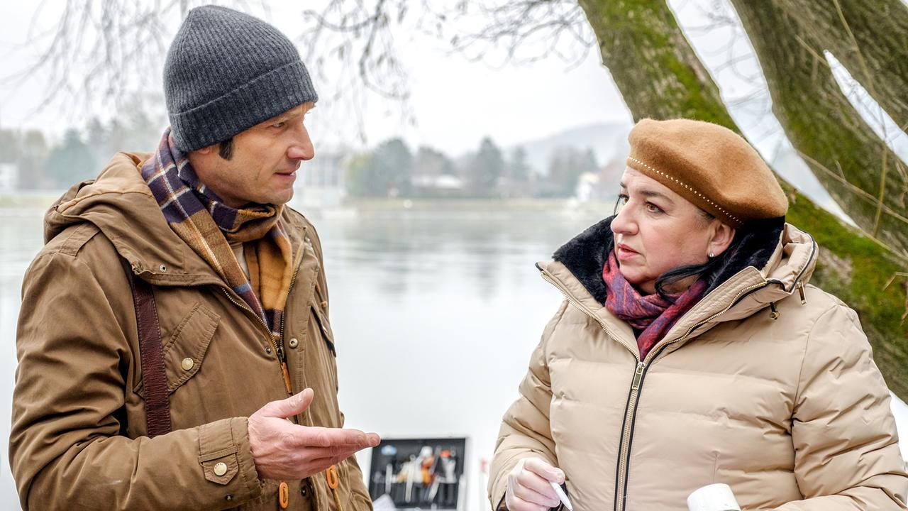 "Soko Donau – Grenzenlos": Andreas Kiendl (Klaus Lechner), Maria Happel (Franziska Beck)