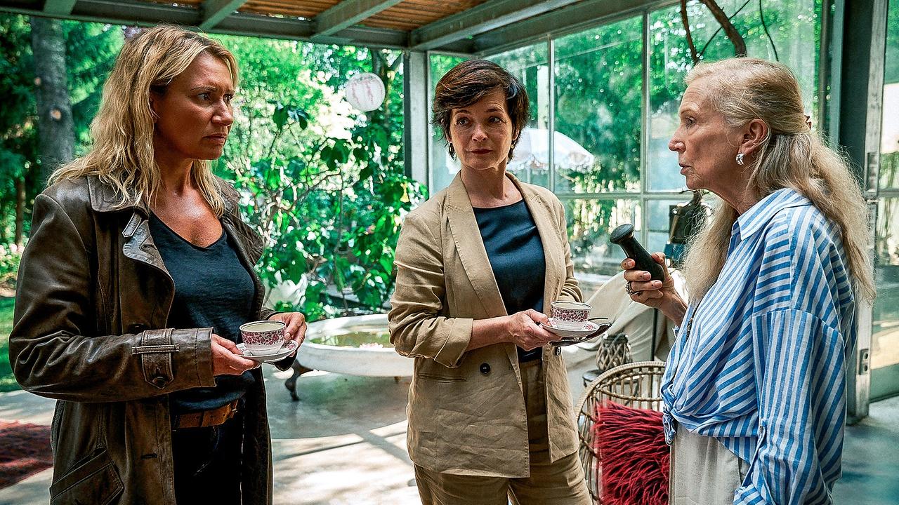 "Soko Linz – ACAB": Angelika Niedetzky (Biggi Obergschwendter), Katharina Stemberger (Joe Haizinger), Erika Mottl (Sieglinde Angeritsch-Affenzeller)