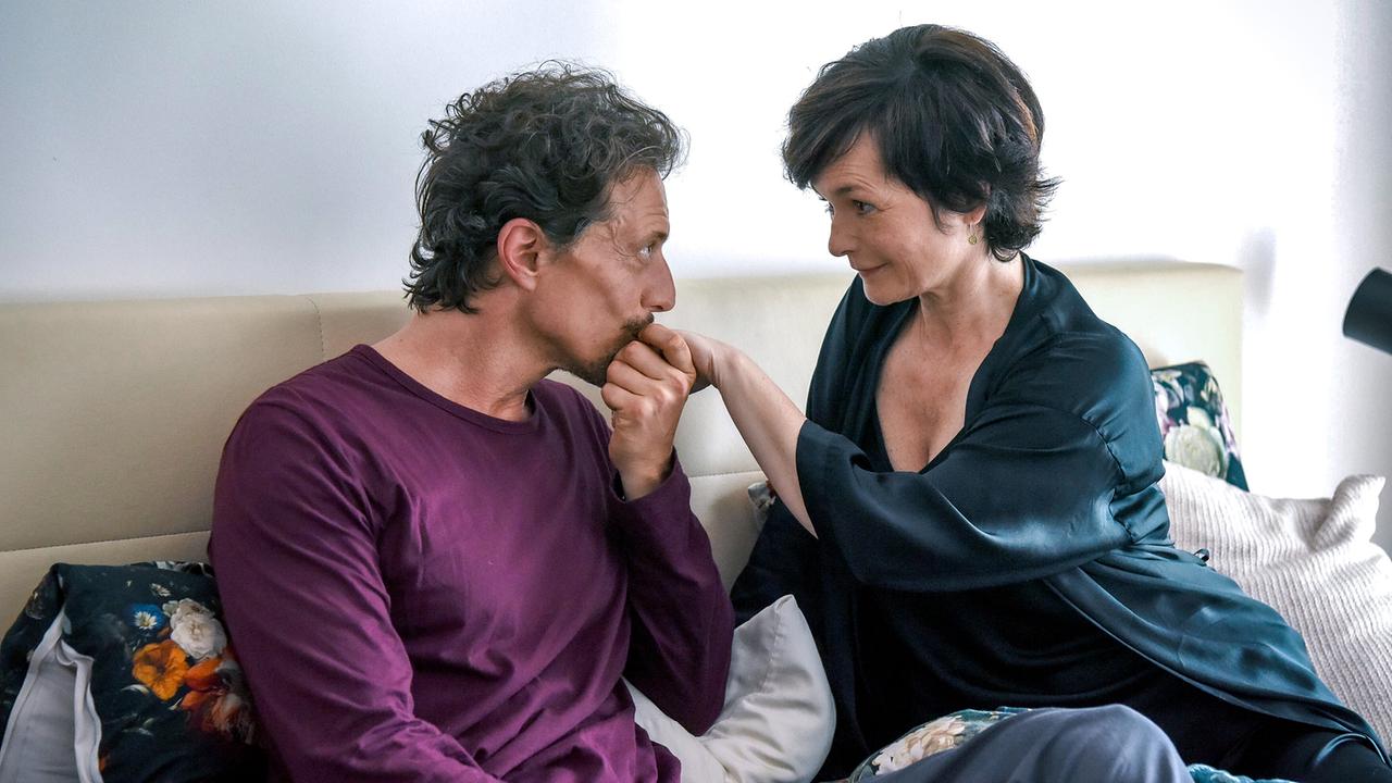 "Soko Linz – Die letzte Ruhe": Michael Pink (Tom Tossauer), Katharina Stemberger (Joe Haizinger)