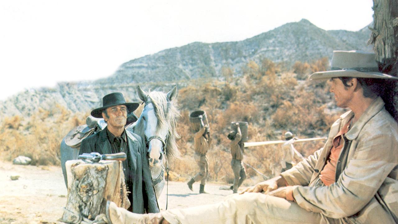 Im Bild: Henry Fonda, Charles Bronson.