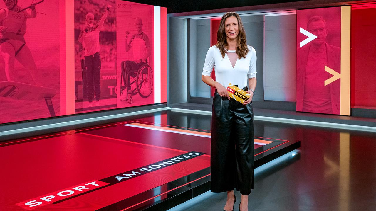 Karoline Rath-Zobernig im "Sport am Sonntag"-Studio