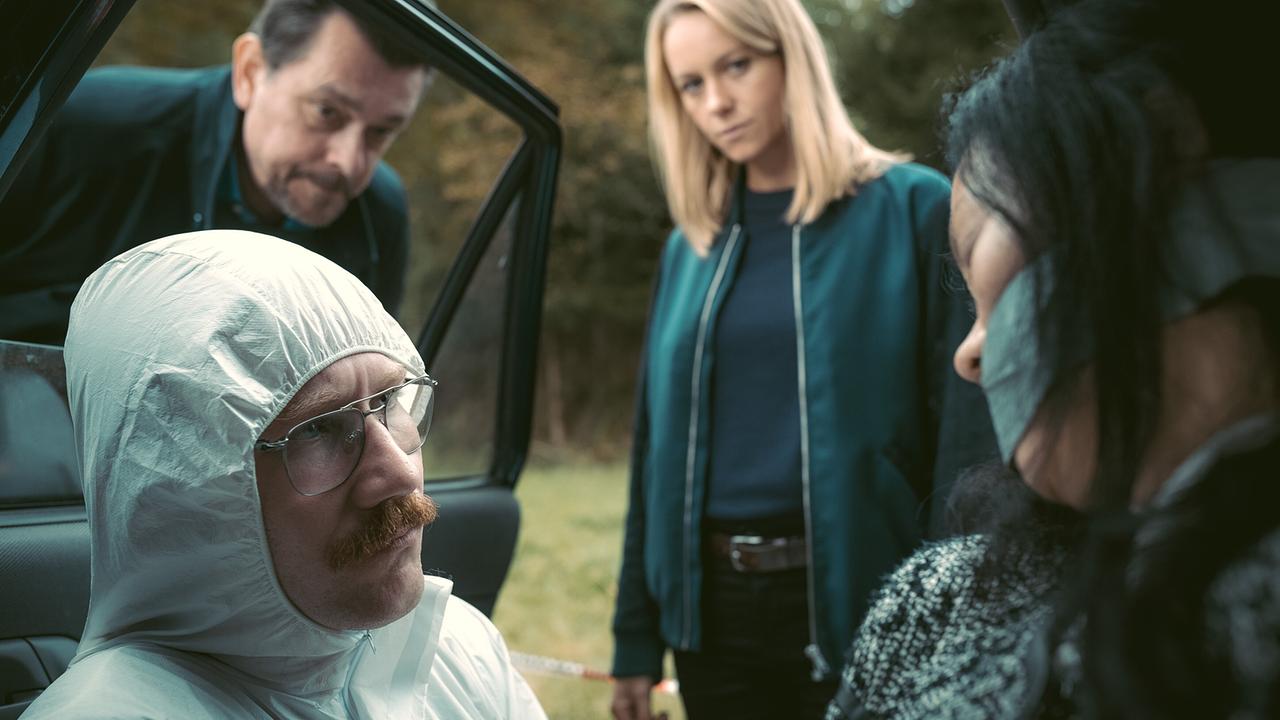 "Steirermord": Christoph Kohlbacher (Bernd Kofler), Hary Prinz (Sascha Bergmann), Anna Unterberger (Anni Sulmtaler), Yvonne Yung Hee Bormann (Dan-Linh)