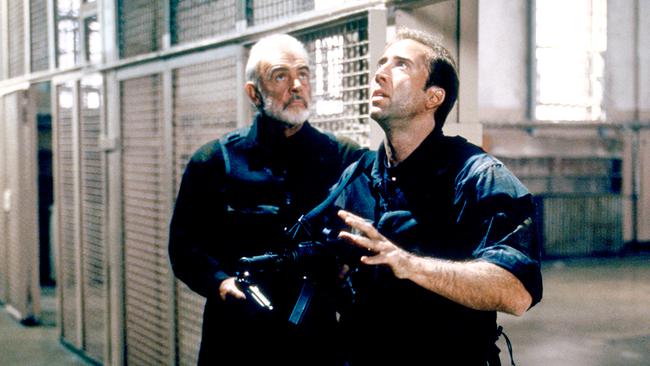 Im Bild (v.li.): Sean Connery (John Patrick Mason), Nicolas Cage (Stanley Goodspeed).