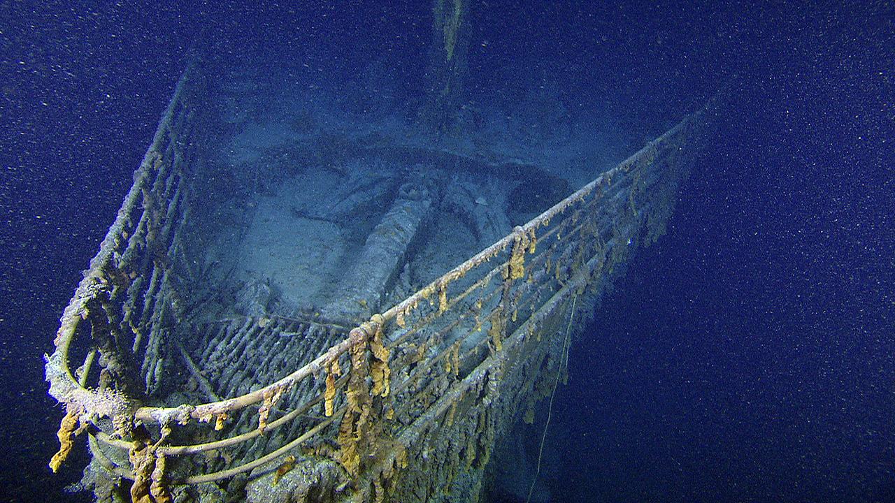 "Titanic - Expedition ins Herz des Wracks":  Erst 1985 wurde das Wrack der Titanic entdeckt und seitdem von mehreren Tauchexpeditionen untersucht.