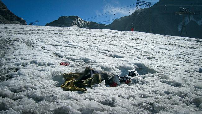 © ORF/METAFILM Fundort der Leichenteile auf der Skipiste