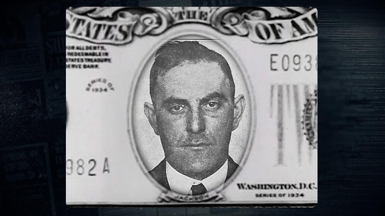 Im Bild: Victor Lustig auf der Dollarnote.