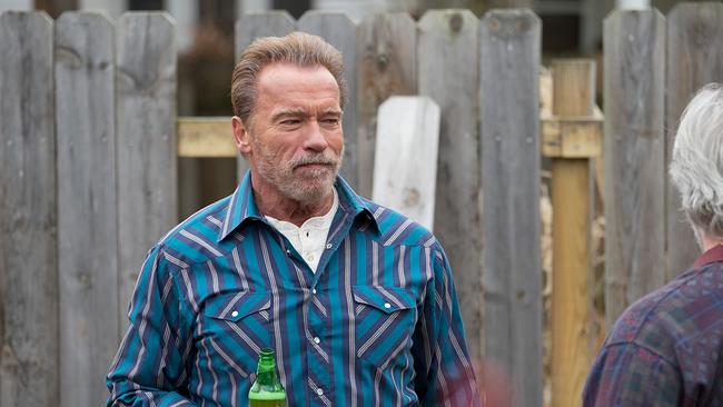 Im Bild: Arnold Schwarzenegger (Roman).