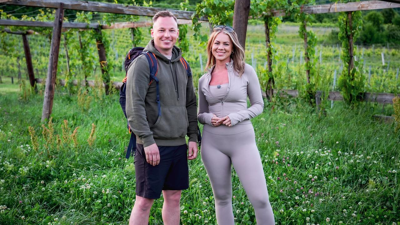 "Willst Du mit mir gehen?": Kandidat Markus trifft Single Marlies zu einem Speed-Date in den Weinbergen.