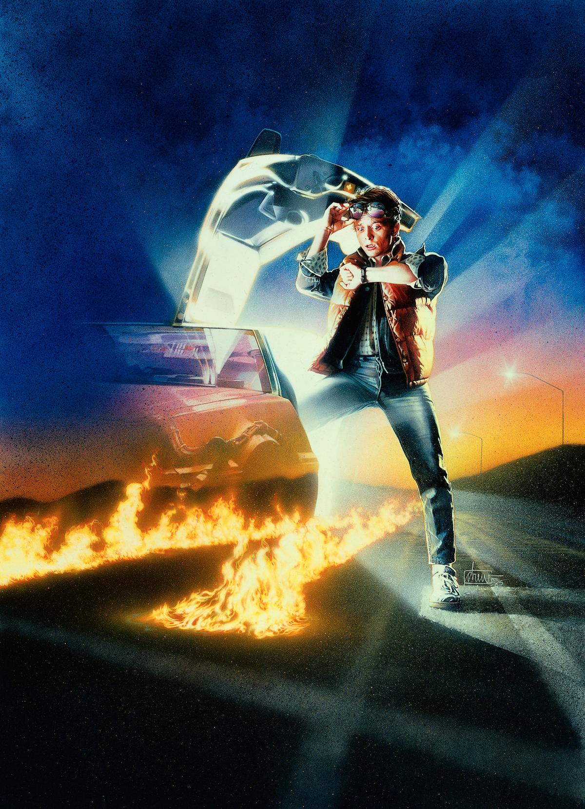Im Bild: Michael J. Fox (Marty McFly).