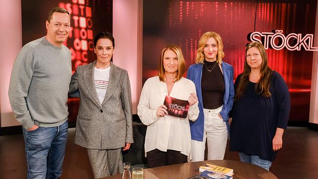 Alex Kristan, Désirée Nosbusch, Barbara Stöckl, Alina Lindermuth und Astrid Drapela