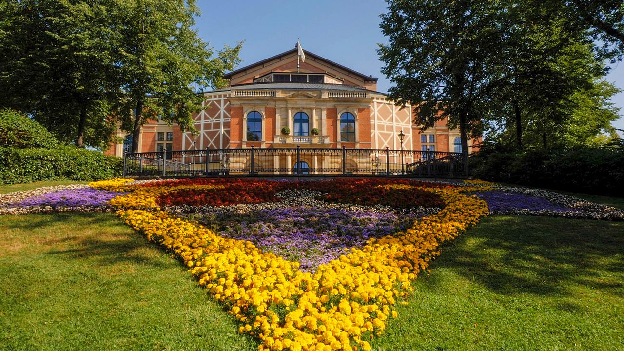 Das Richard-Wagner-Festspielhaus, auch Bayreuther Festspielhaus genannt