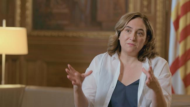 Ada Colau, die Bürgermeisterin von Barcelona, stoppt den Bau von neuen Hotels in der Altstadt