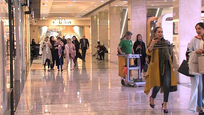 Teherans Shoppingmalls sind in
