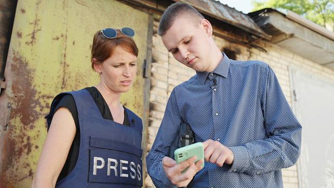 Der 19-Jährige Vadim aus Bucha, vermisst seit der Besetzung durch die russischen Truppen seinen Vater.