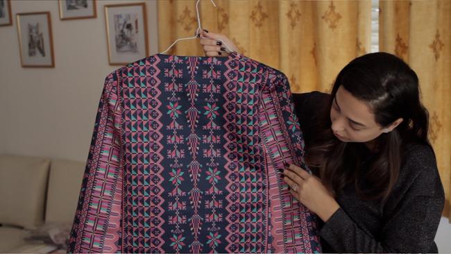 Modedesignerin Natalie Tahhan ist eine von wenigen Angehörigen der palästinensischen Diaspora, die in ihre Heimat zurückkehren durften.